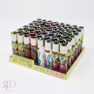 CLIPPER LIGHTER HIPPIE 1 SPECIAL EDITION 48 CT/PACK